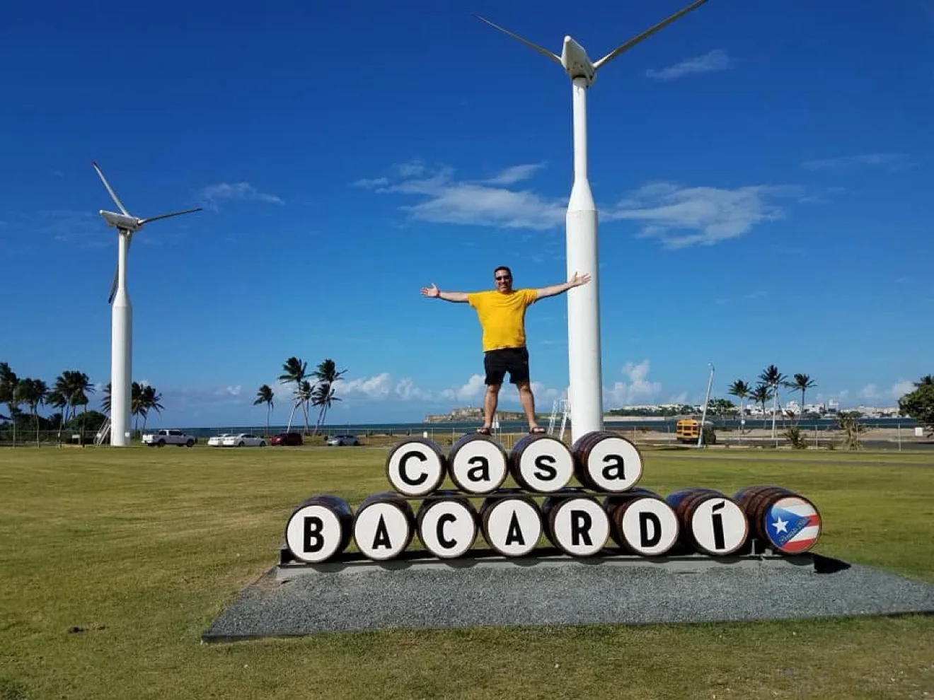 Casa Bacardí sign in Cataño, Puerto Rico