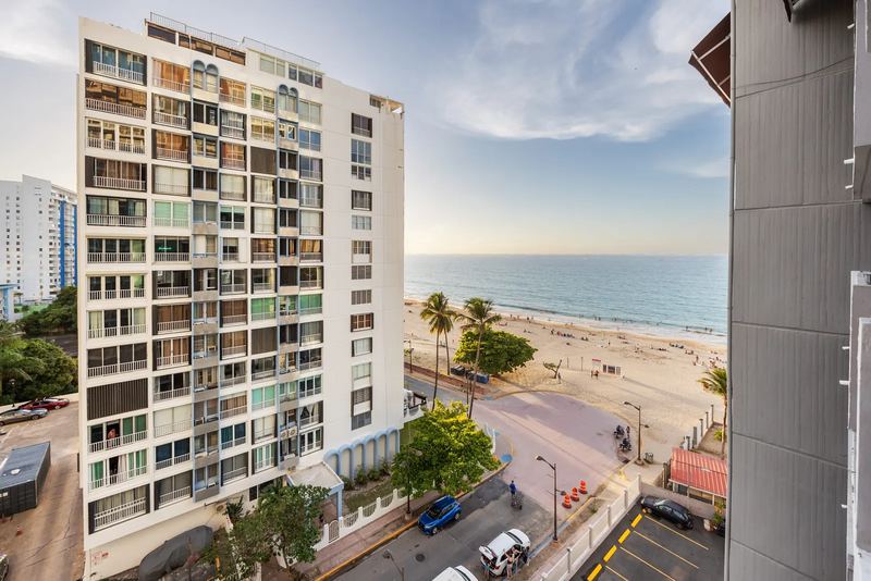 Maréa balcony coastline and neighboring tower view
